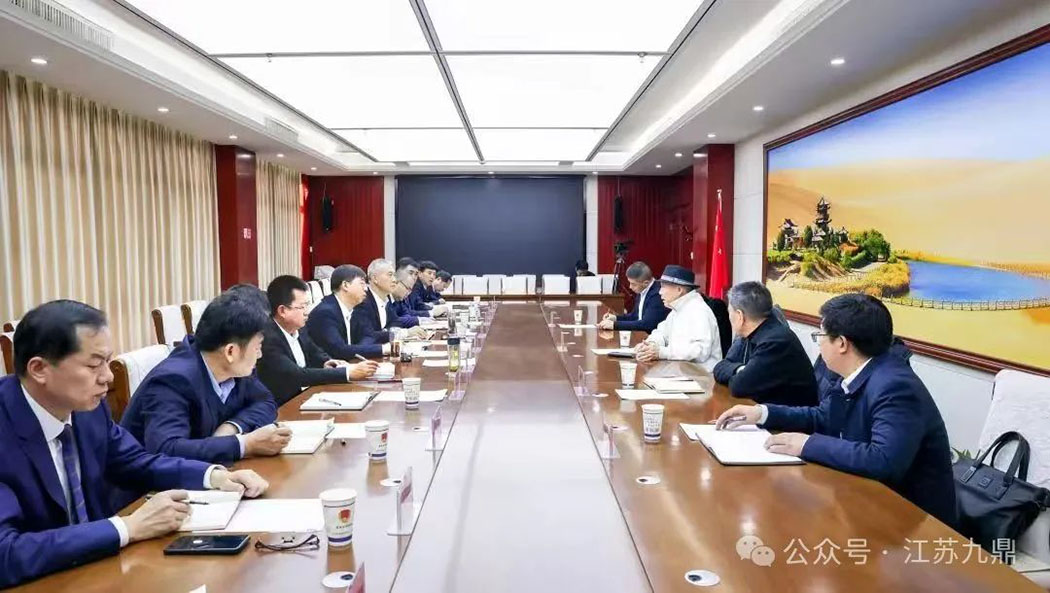 Jiuding Group vertieft die Zusammenarbeit der neuen Energieindustrie mit Jiuquan City